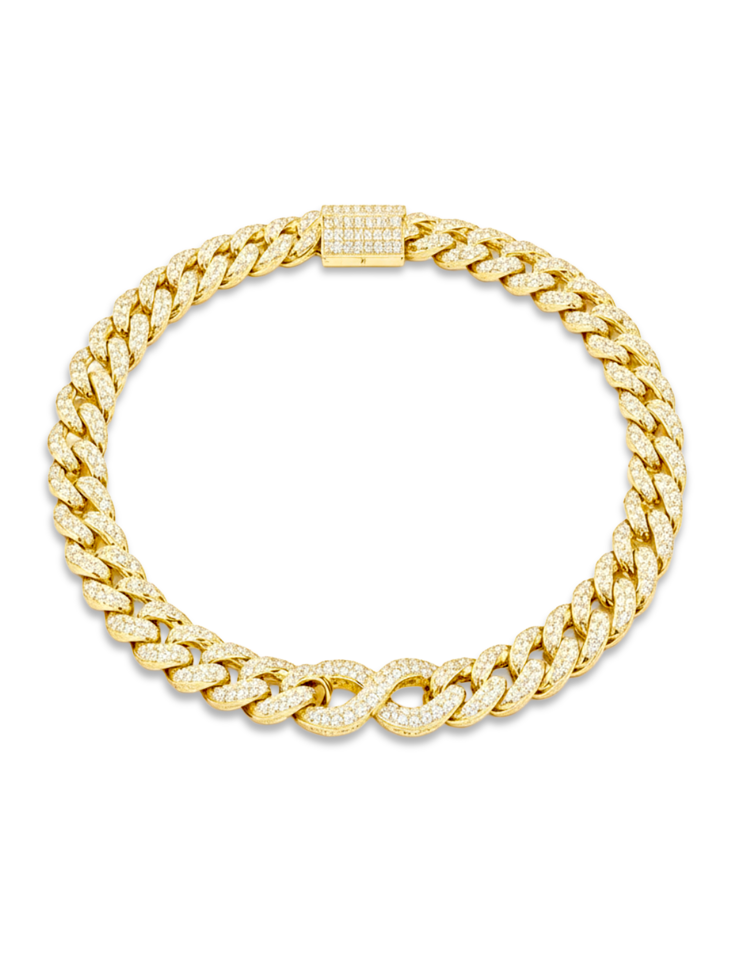 Collana INFINITY CUBAN CHOKER