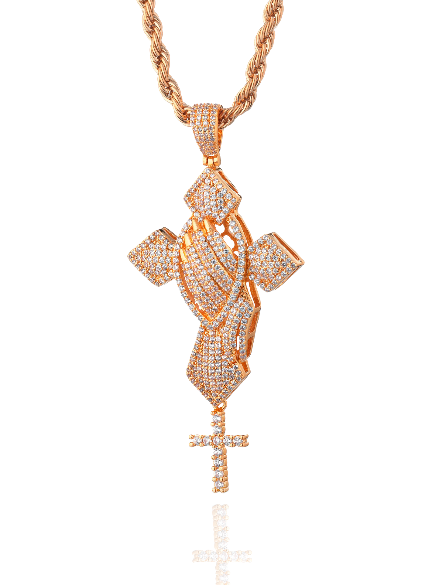 Collana DOUBLE CROSS