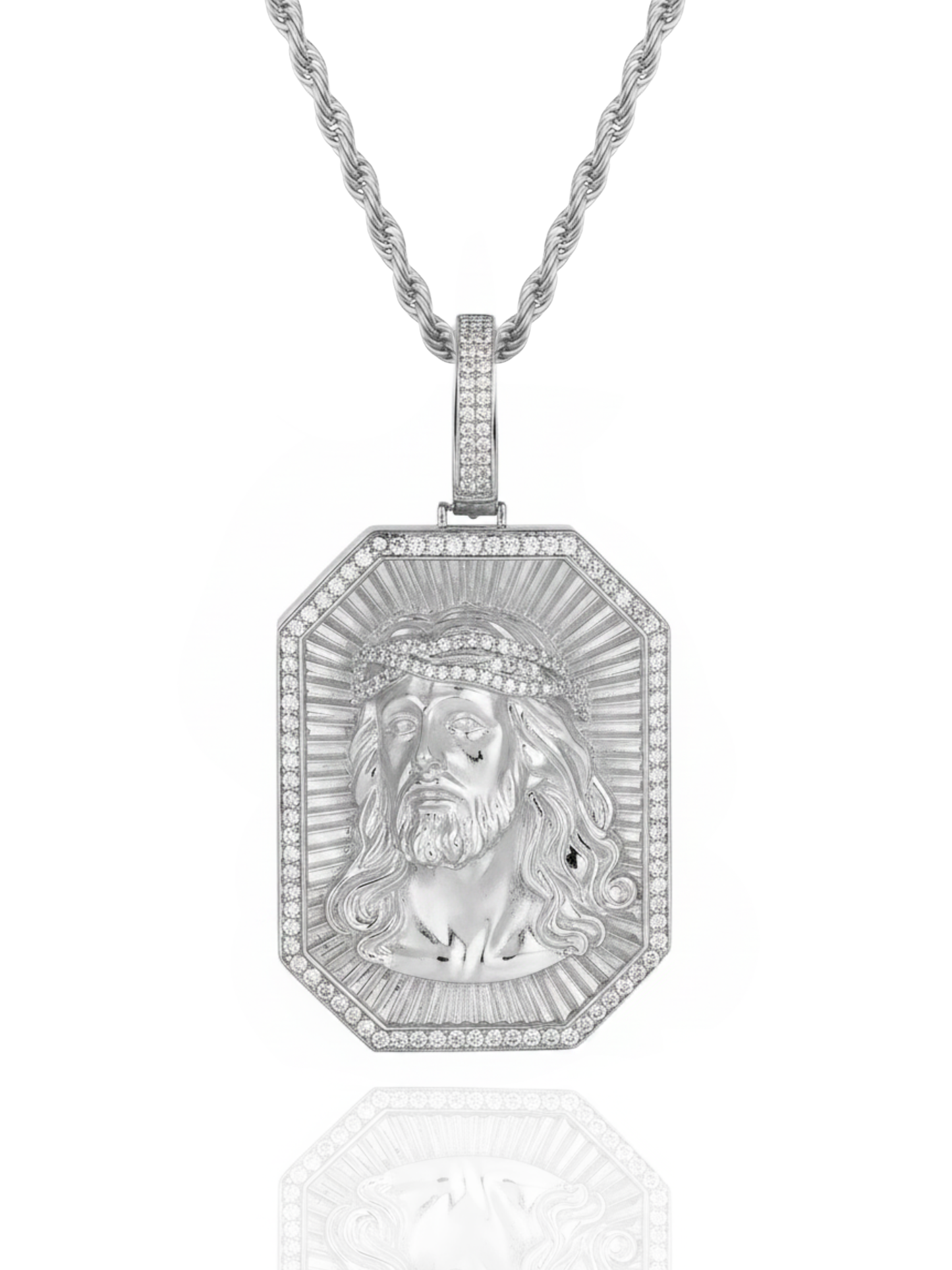 Collana JESUS PLATE