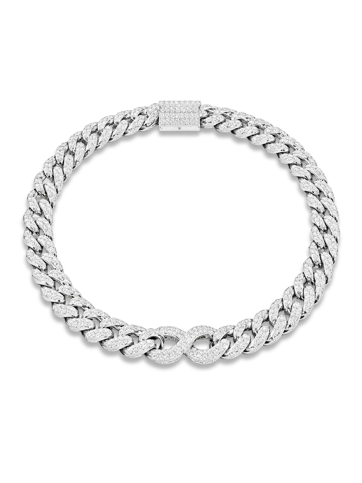 Collana INFINITY CUBAN CHOKER