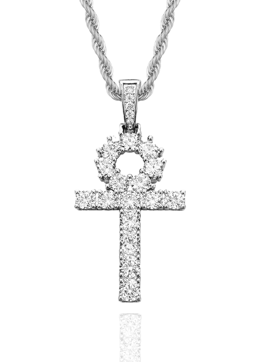 Collana Croix Ankh Ice