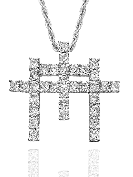 Collana Triple Cross