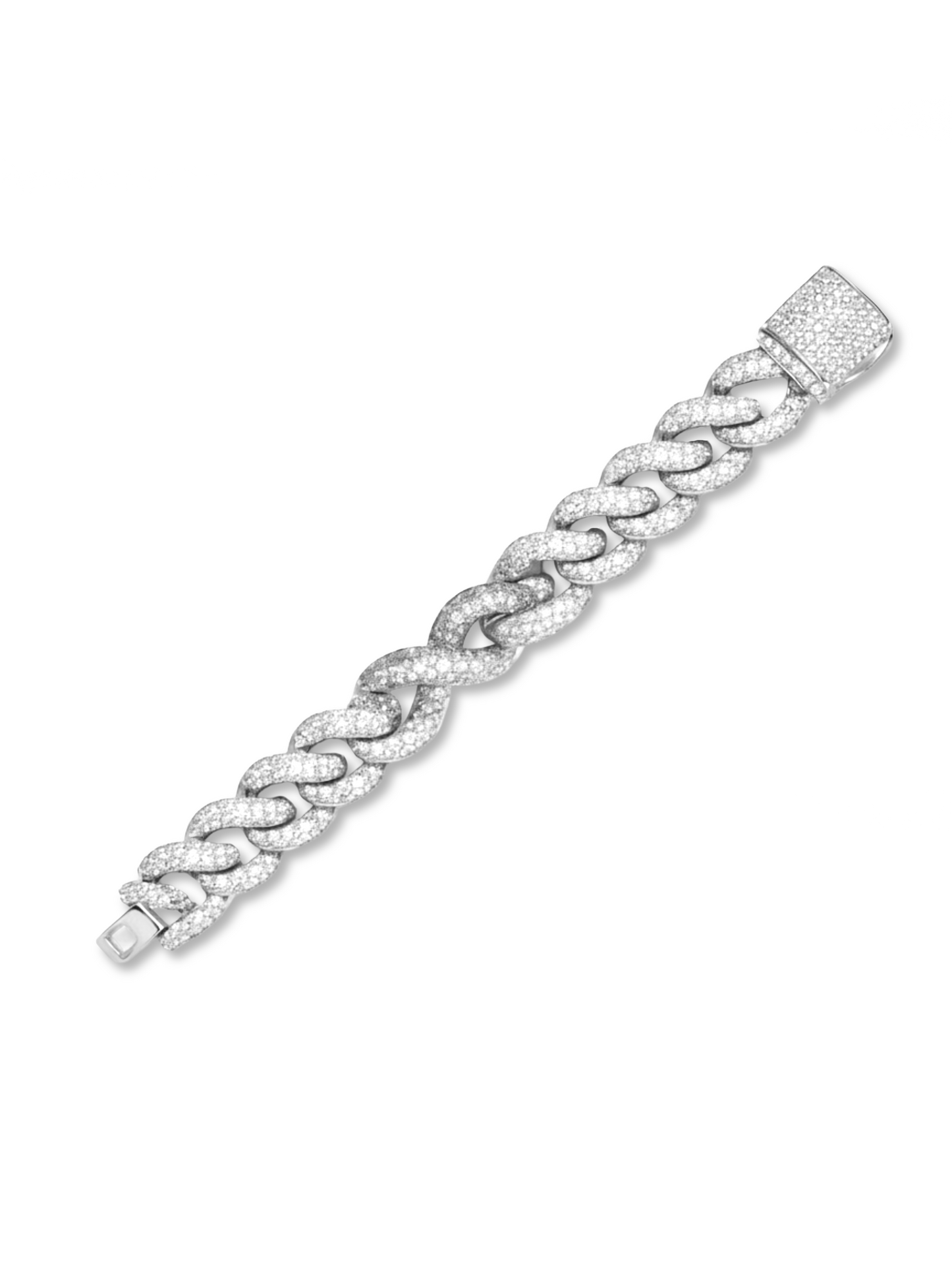Bracciale OVAL INFINITY PADLOCK CHAIN