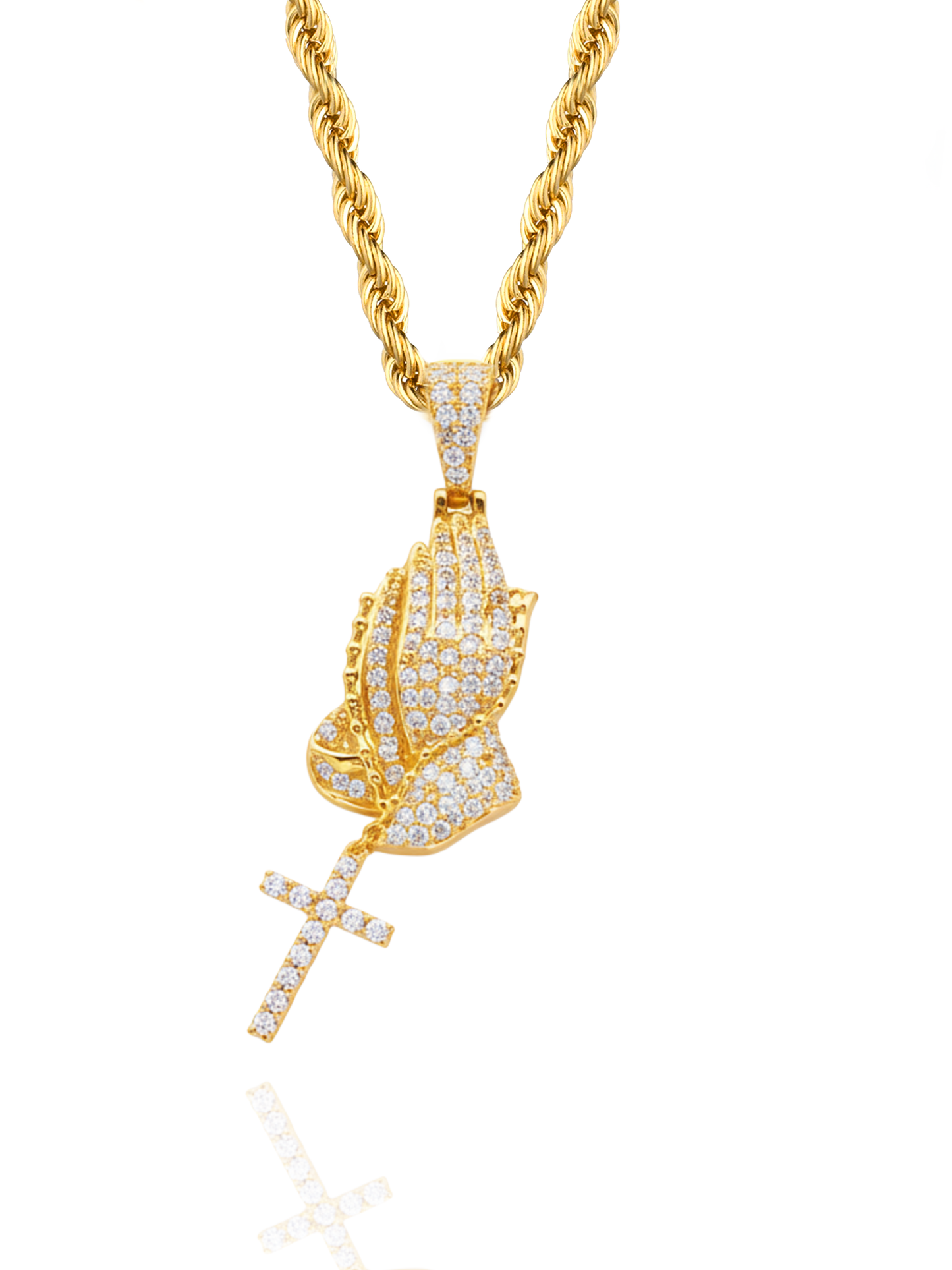 Collana Praying Hands