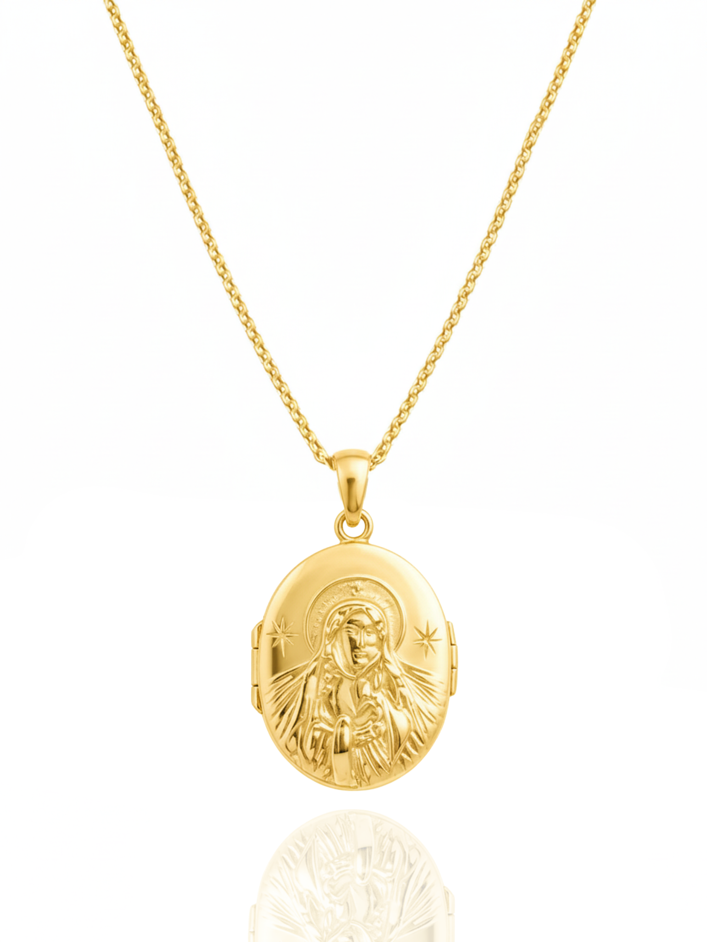 Collana Fotomedaglia Madonna Locket