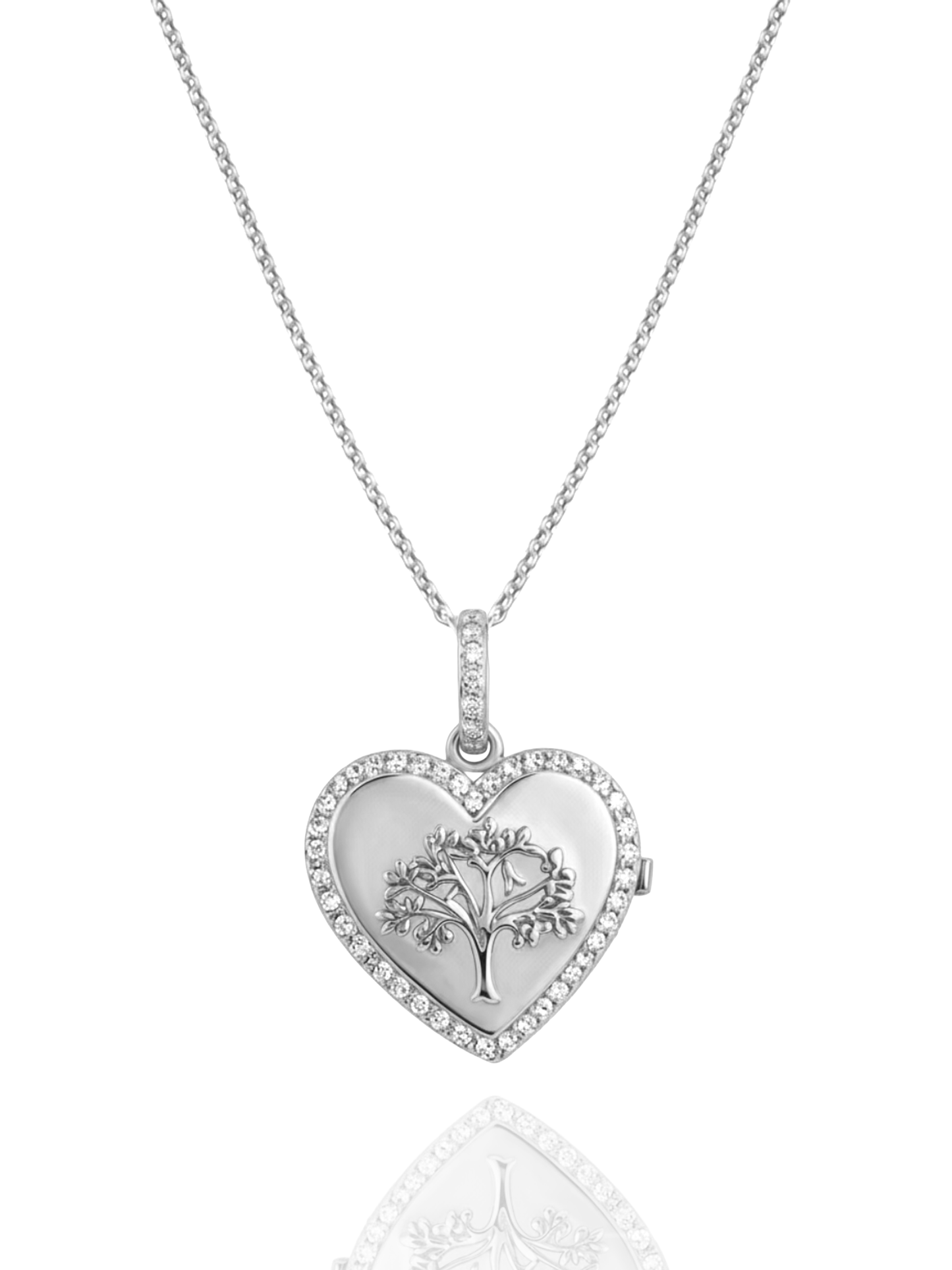 Collana Fotomedaglia Albero Della Vita