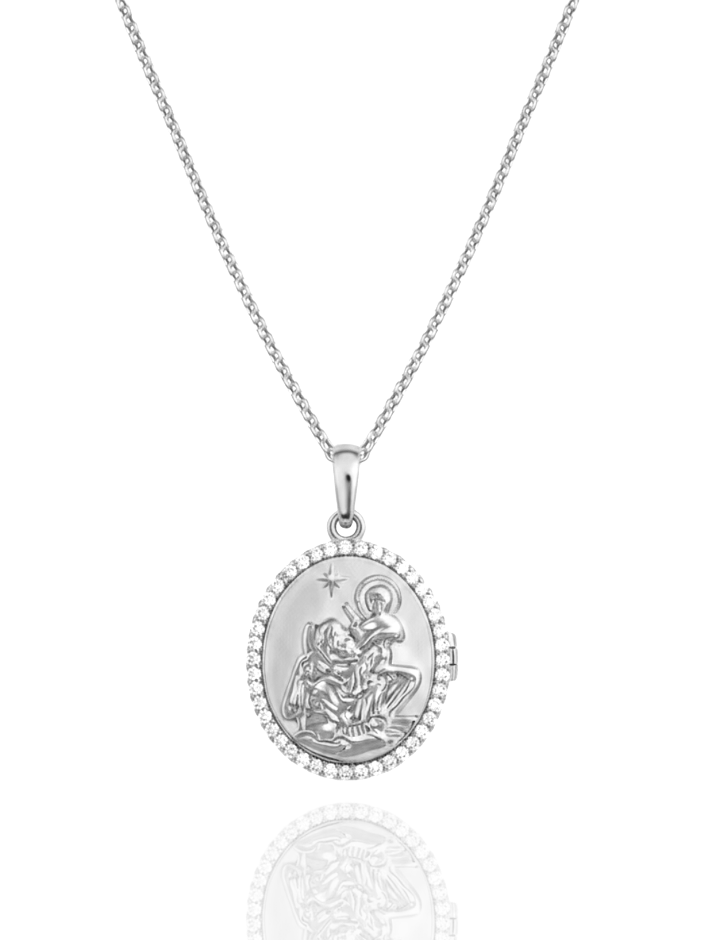 Collana Fotomedaglia Natività