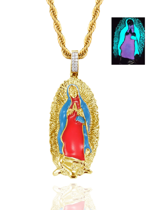 Collana MADONNA DI GUADALUPE REFLECTIVE Limited