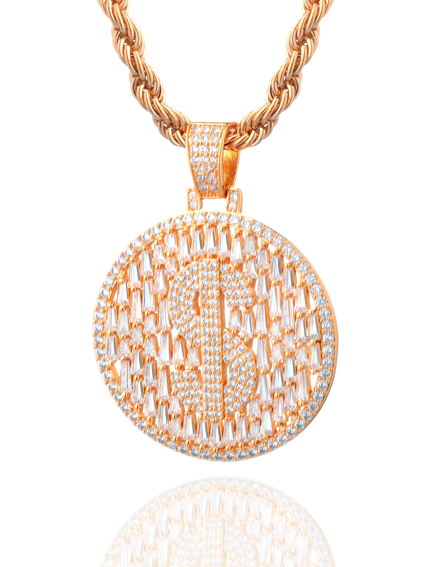 Collana DOLLAR MEDALLION BAGUETTE