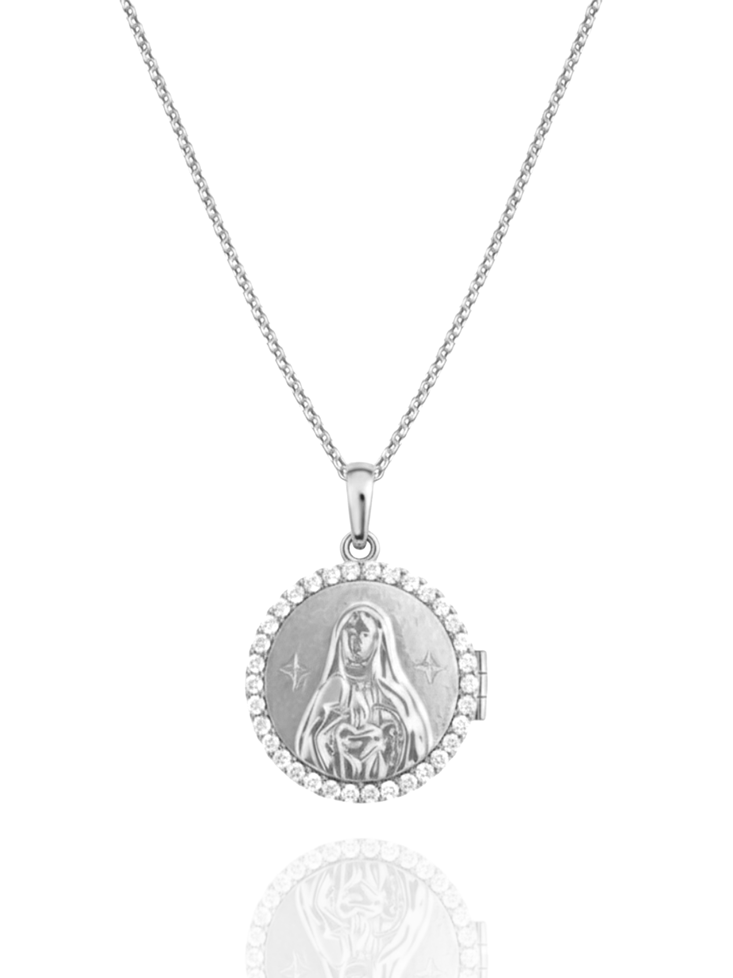 Collana Fotomedaglia Sacred Halo Madonnina