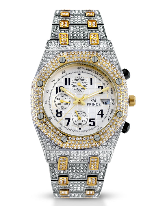 Orologio PRINCE Silver-Gold "PACBG-SP"
